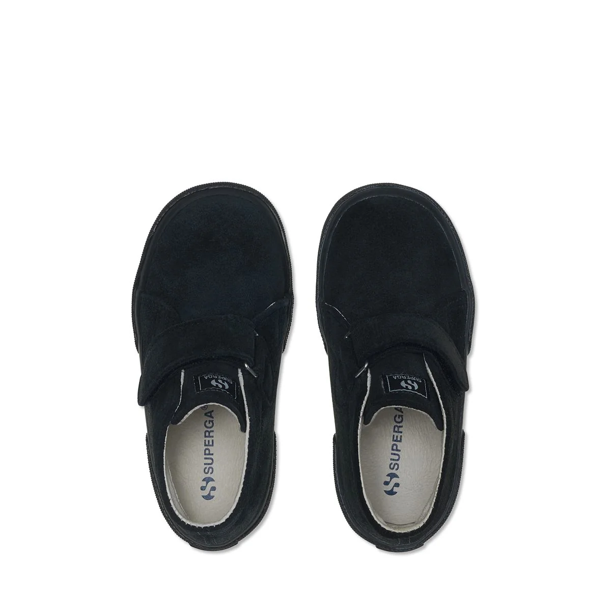 2173 KIDS STRAP SUEDE - Ankle Boots - Strap - Boy - Full Black-Black - Image 4