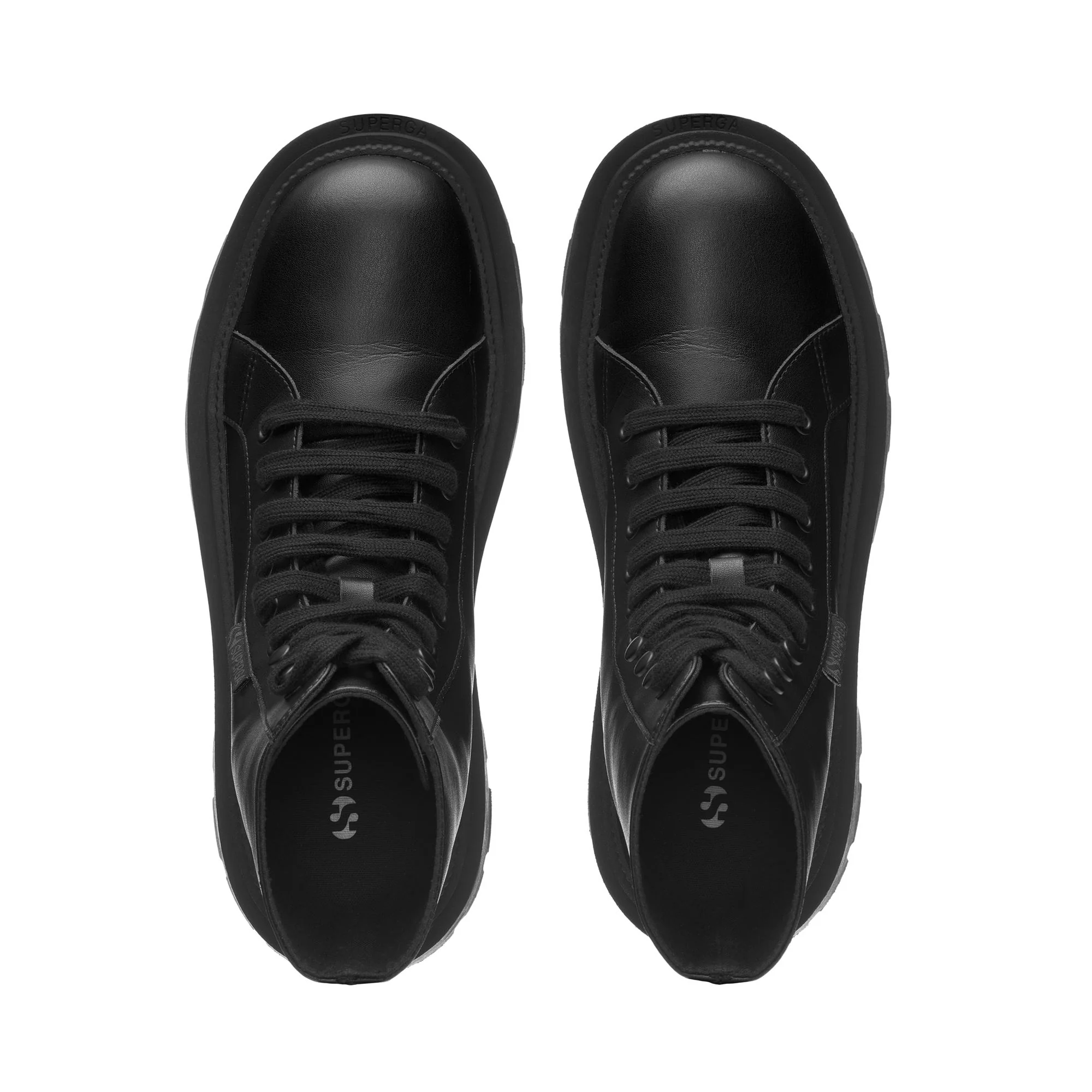 3051 ALPINA APEX HIGH VEGAN MATERIAL - Ankle Boots - Laced - Woman - Total Black - Image 4