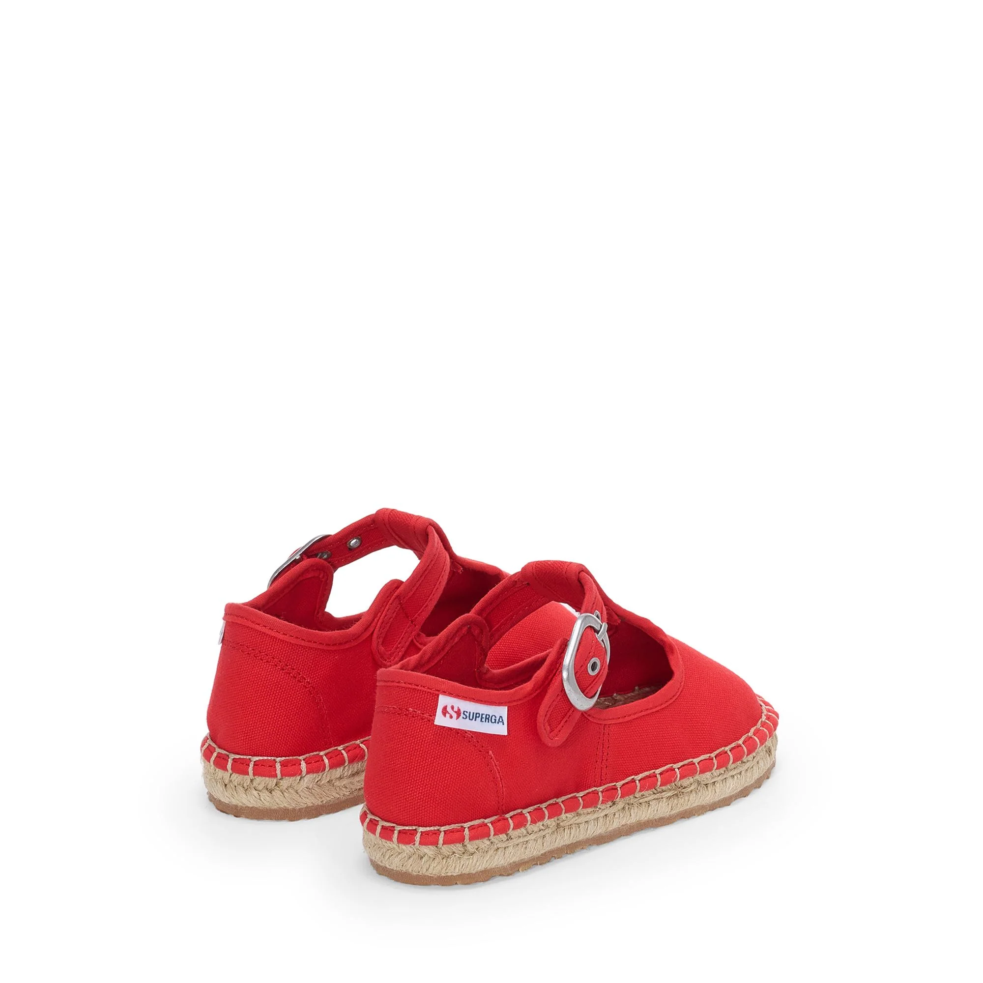 3010 MARY JANE KIDS ESPADRILLAS - Espadrilles - Low Heel - Girl - Red-Natural - Image 3