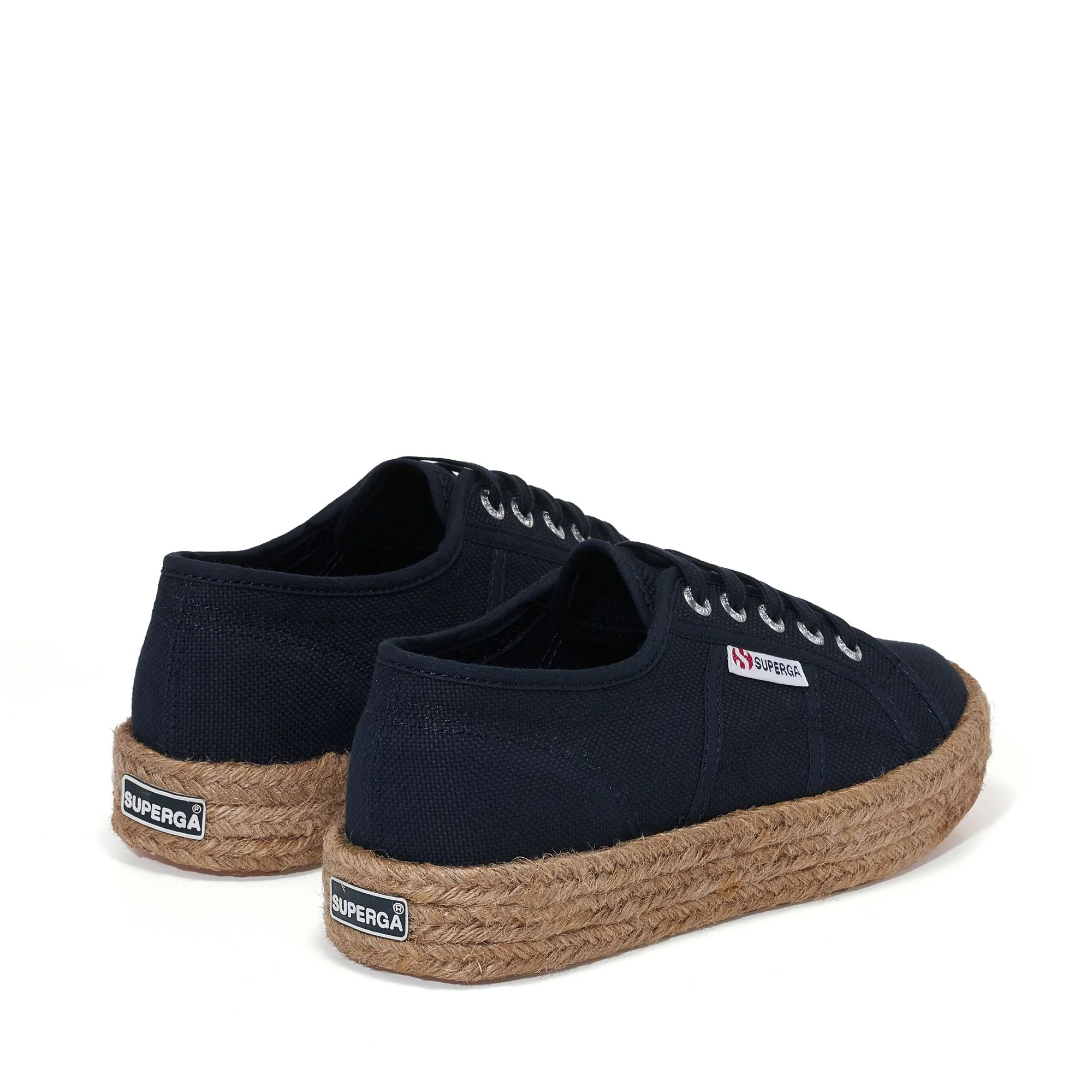 2730 ROPE - Lady Shoes - Wedge - Woman - Blue Navy - Image 3