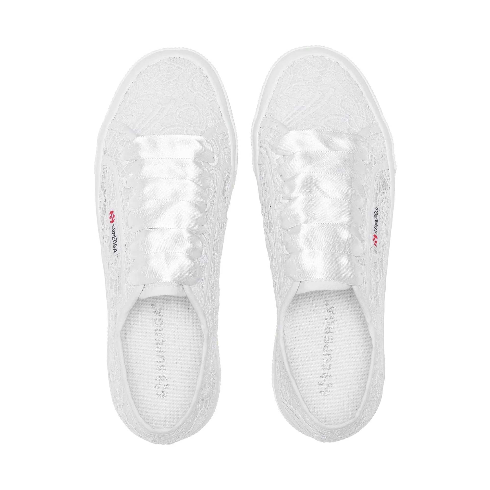 2740 FLOWER MACRAME - Lady Shoes - Wedge - Woman - Total White - Image 4