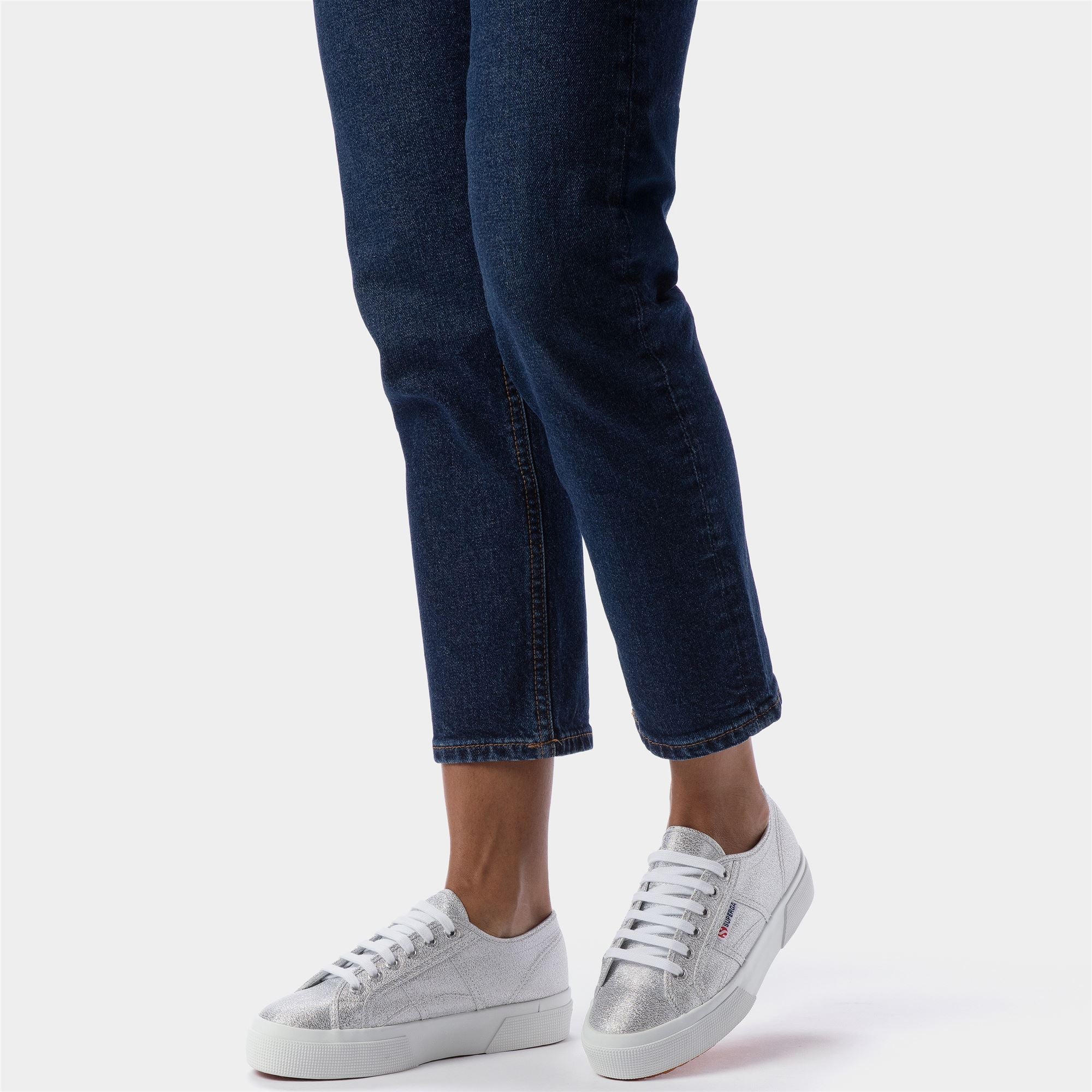 2740 PLATFORM LAME - Lady Shoes - Wedge - Woman - Grey Silver - Image 6