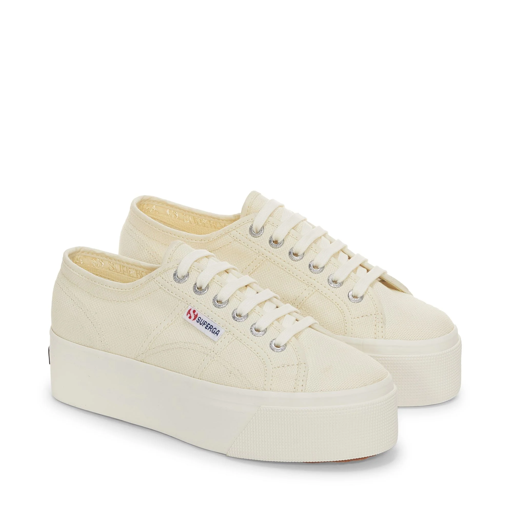 2790 PLATFORM - Lady Shoes - Wedge - Woman - Beige Natural-FAvorio - Image 2