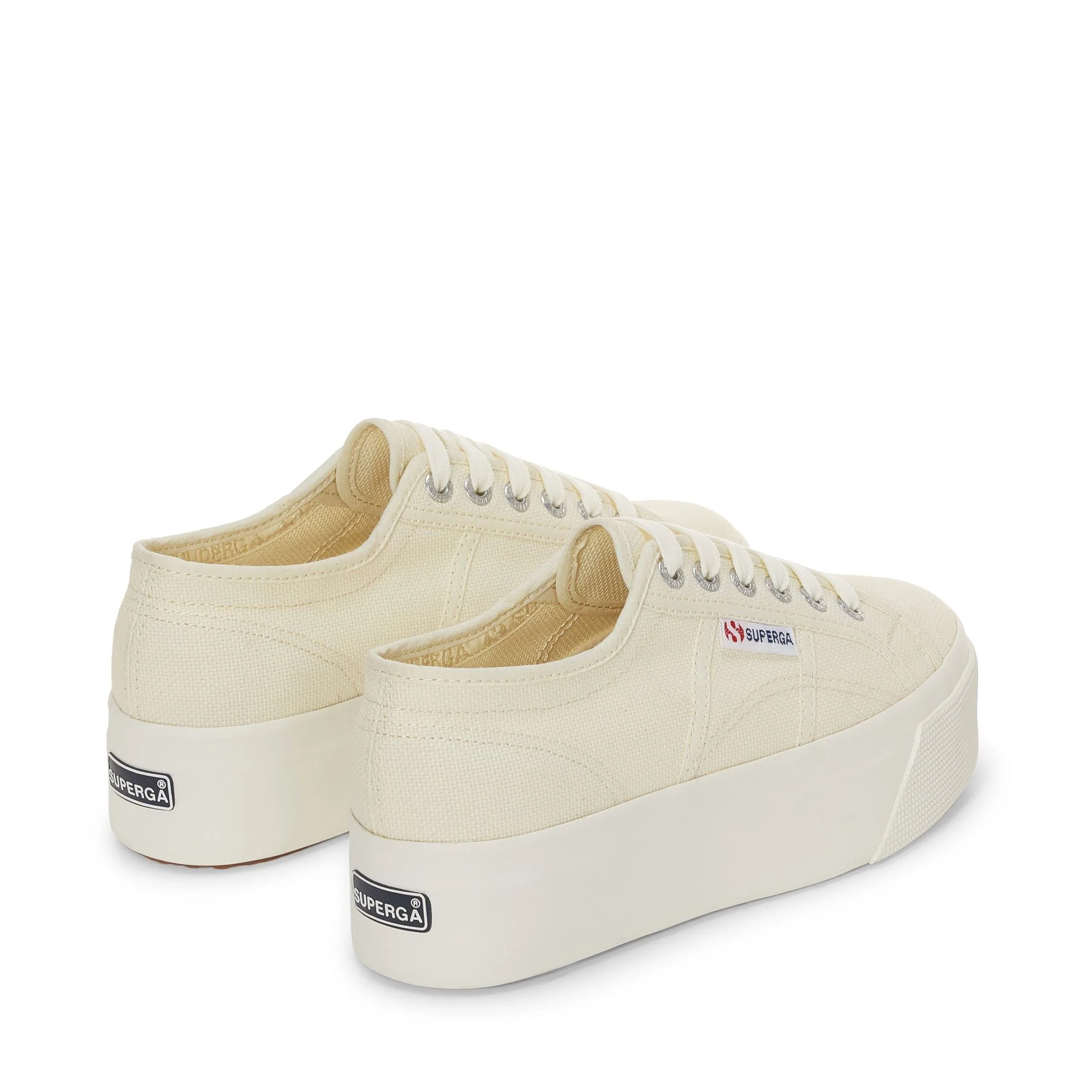 2790 PLATFORM - Lady Shoes - Wedge - Woman - Beige Natural-FAvorio - Image 3