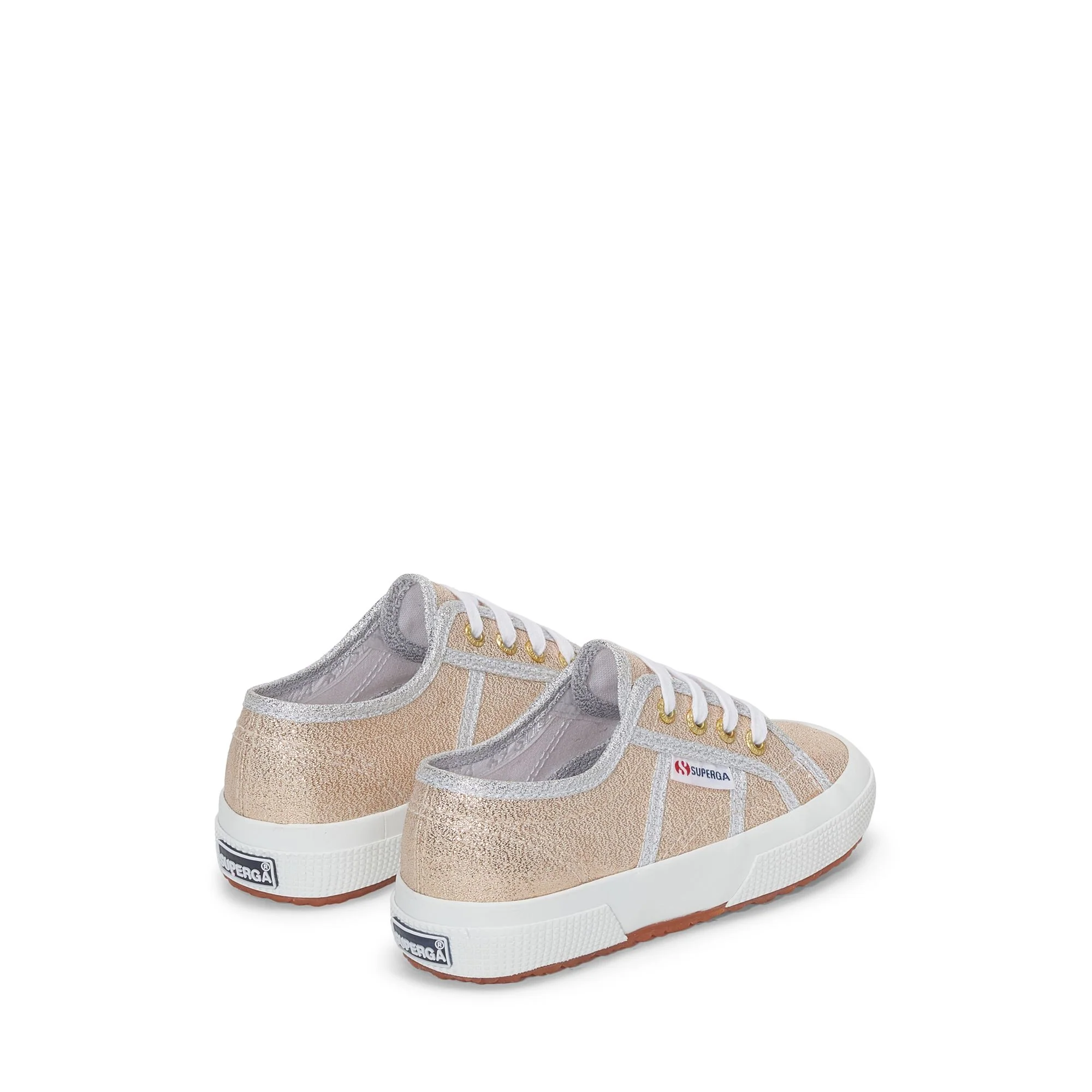 2750-LAMEJ - Le Superga - Sneaker - Girl - Gold-Grey Silver - Image 3