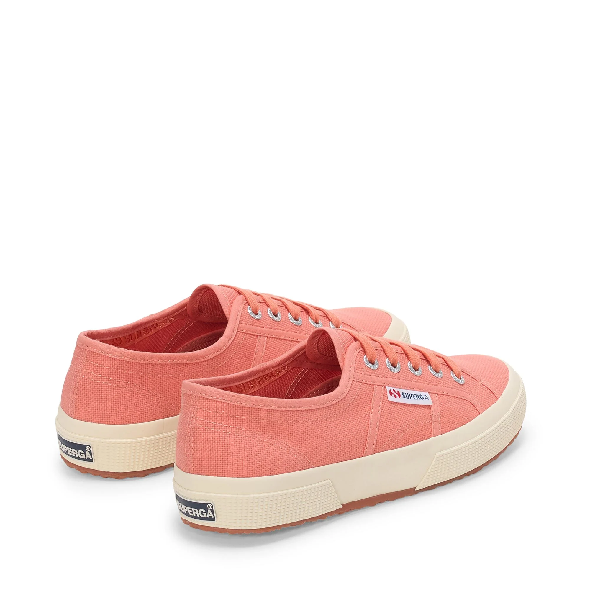 2750-COTU CLASSIC - Le Superga - Sneaker - Unisex - Orange Dusty-Off White - Image 3