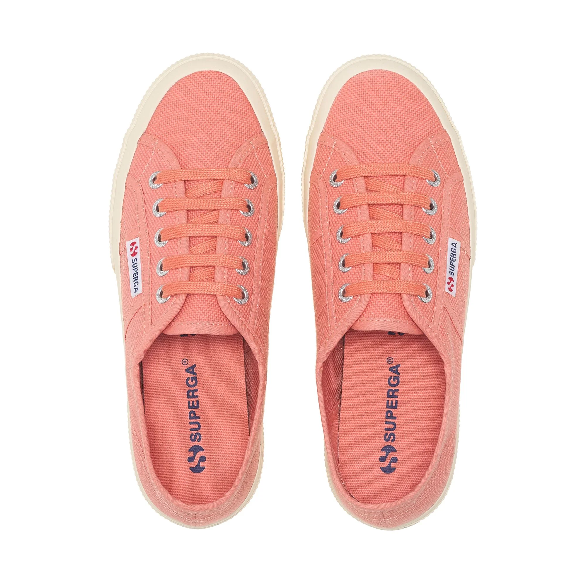 2750-COTU CLASSIC - Le Superga - Sneaker - Unisex - Orange Dusty-Off White - Image 4