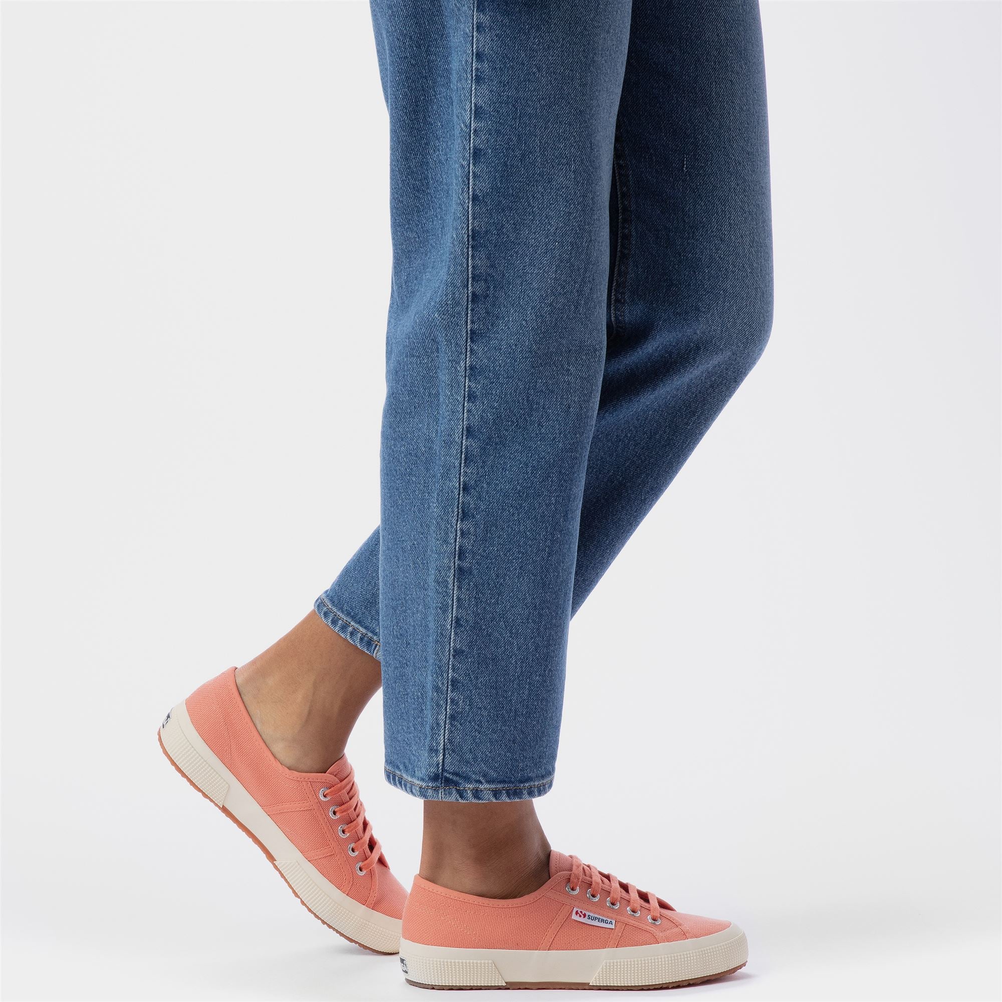 2750-COTU CLASSIC - Le Superga - Sneaker - Unisex - Orange Dusty-Off White - Image 7