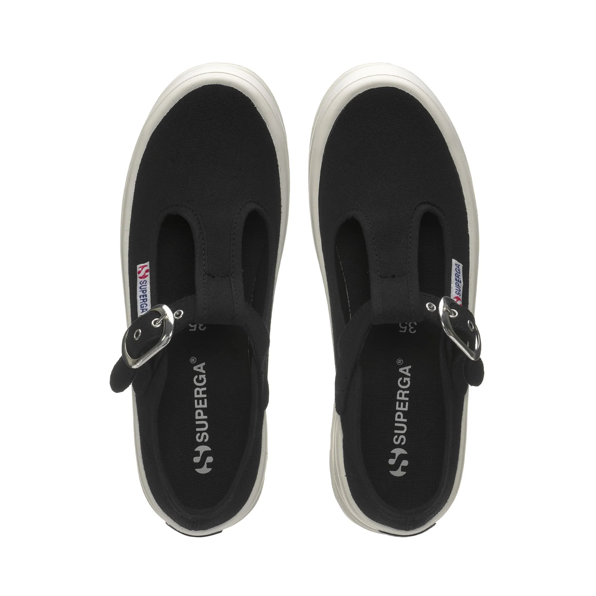 2541 MARY JANE ALPINA - Le Superga - Low Cut - Woman - Black-FAvorio - Image 4
