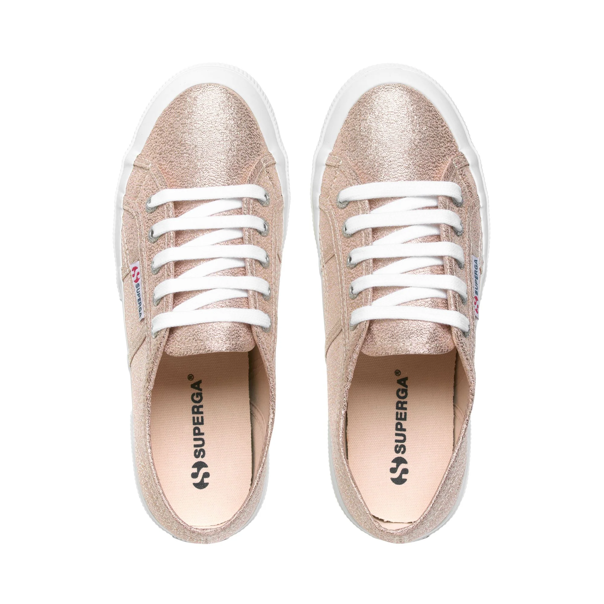 2750-LAMEW - Le Superga - Sneaker - Woman - Rose Platinum-Orange Rosewater - Image 4