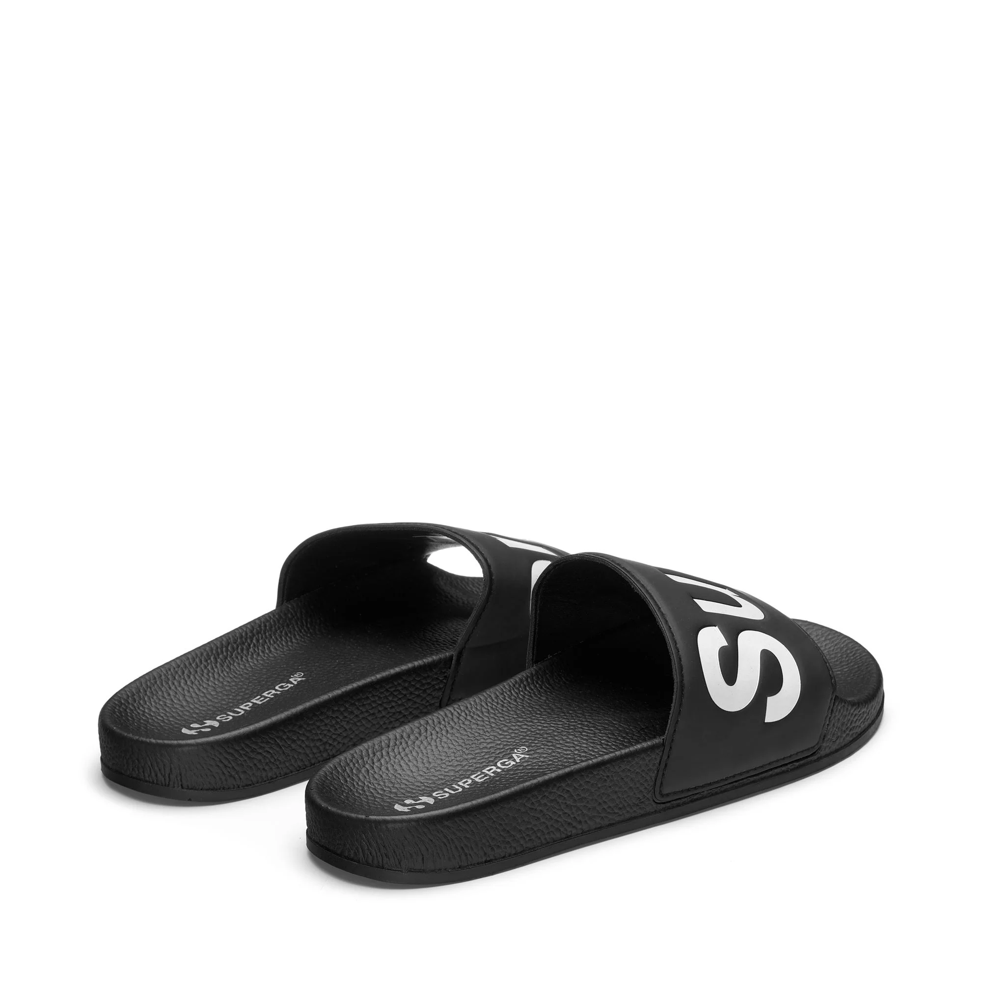 1908 SLIDES POLYSOFT - Slippers - Slide - Unisex - Black-White-Black-White - Image 3