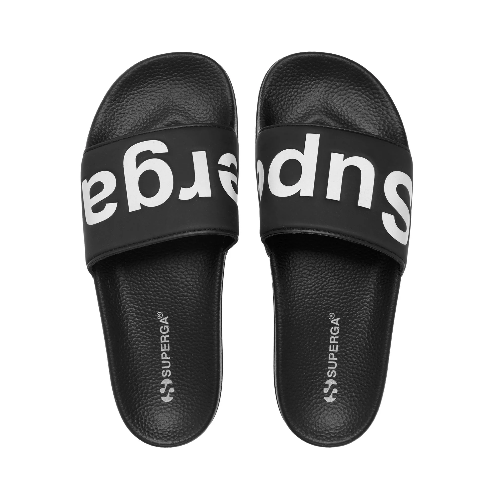 1908 SLIDES POLYSOFT - Slippers - Slide - Unisex - Black-White-Black-White - Image 4