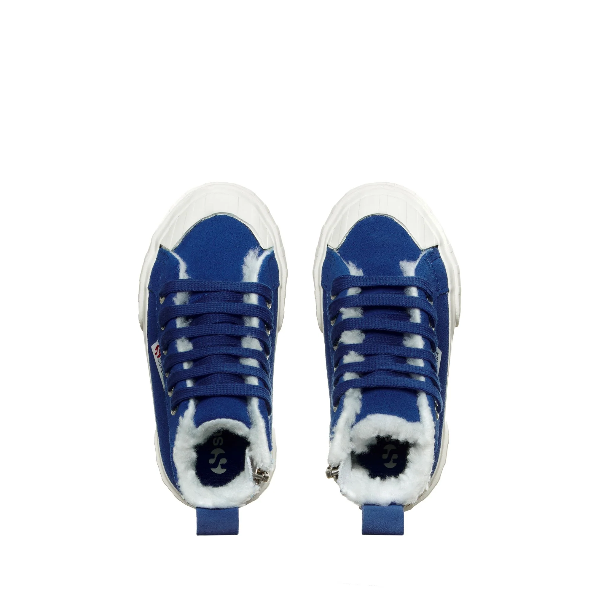 2696 KIDS STRIPE SUEDE - Sneakers - Mid Cut - Kid unisex - Blue Royal-FAvorio - Image 4