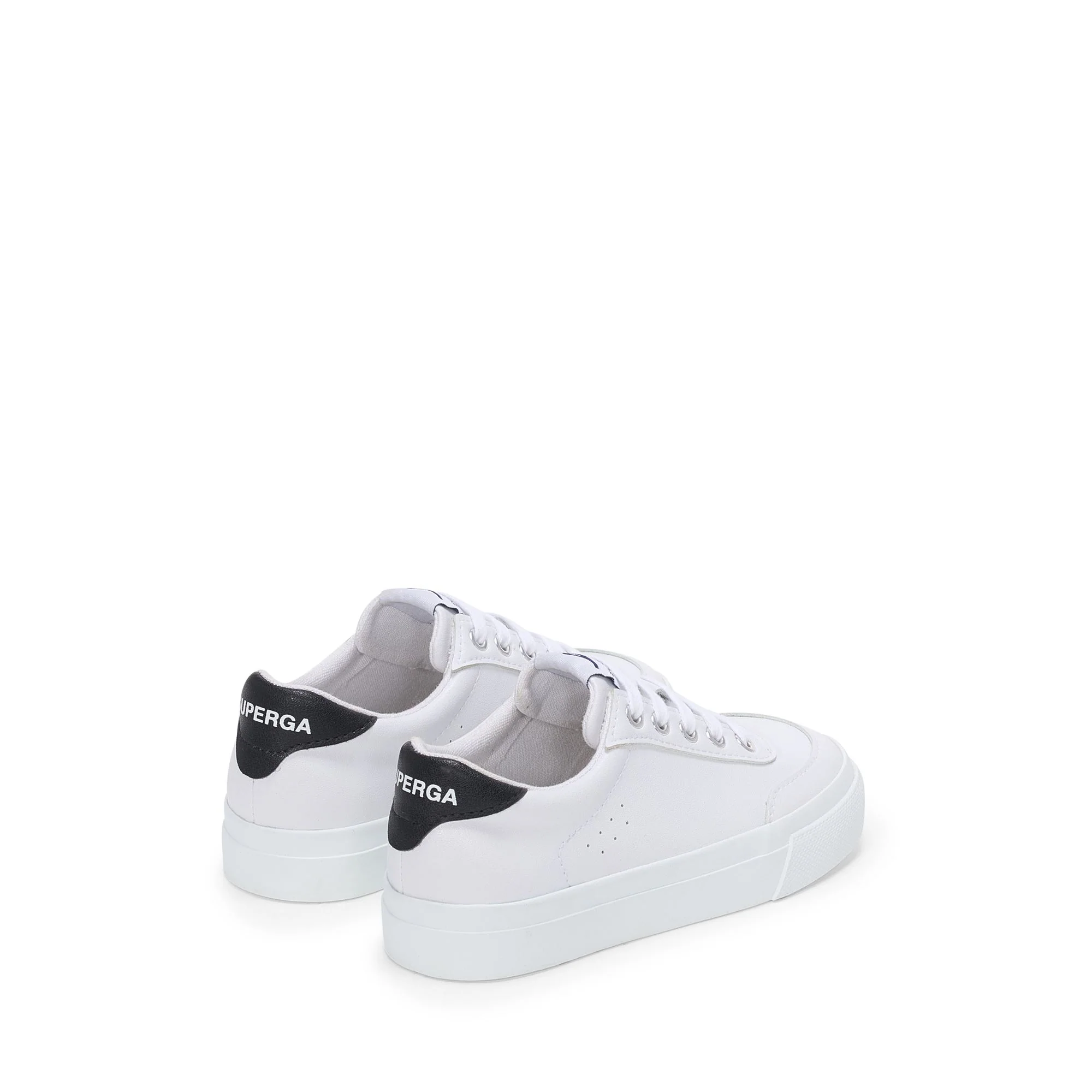 3844 VEGAN MATERIAL CLUB KIDS - Sneakers - Low Cut - Kid unisex - White-Black - Image 3