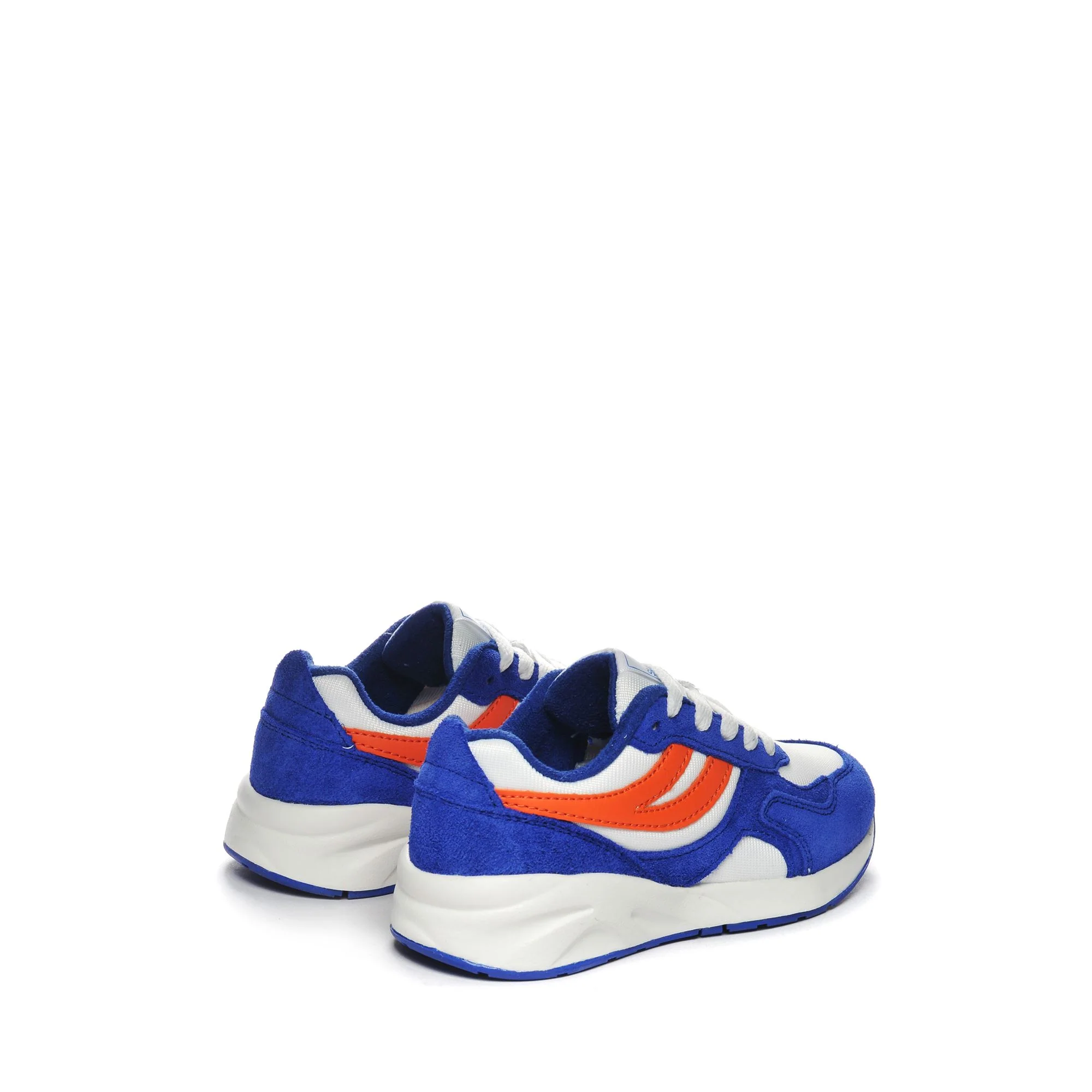 4073 KIDS TRAINING POLY SUEDE - Sneakers - Low Cut - Kid unisex - Blue Royal-White-Orange - Image 3
